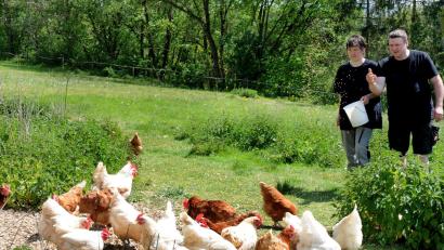 Archivbild: Stephan Huber
Michaela und Andreas Walz haben in Schäflohe einen Lebensraum für Tiere geschaffen.