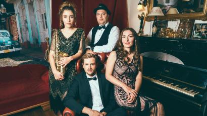 Bild: Rebecca ter Braak/exb
Das Quartett "Grüner Salon" kommt nach Amberg.