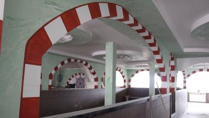 Bild: Sascha Fuchs/fph
Der Frauenbereich befindet sich im Obergeschoss der Moschee.