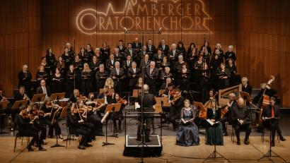 Archivbild: Dominik Lenz/exb
Der Amberger Oratorienchor gastiert mit dem Amberger Sinfonieorchester am 7. April im ACC.
