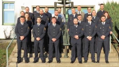 Bild: PI Weiden/exb
Die Polizei Weiden wird künftig mit weiteren 15 Beamtinnen und Beamte verstärkt.