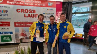 Bild: ton
Die M40-Truppe der Skivereinigung Amberg mit (von links) Michael Lang, Toni Graml und Marco Benz.