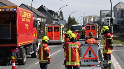 Bild: gf
Die Feuerwehren aus Hirschau und Schnaittenbach waren am Samstag bei einem ungewöhnlichen Unfall in Hirschau im Einsatz.