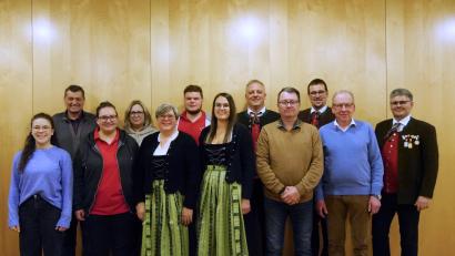 Bild: Maria Bittner/exb
Einige Änderungen gab es im Vorstand der Jugendblaskapelle Fensterbach.