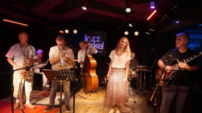 Bild: Kunz
Vom Jazz-Seminar auf die Bühne geht es derzeit in Weiden.