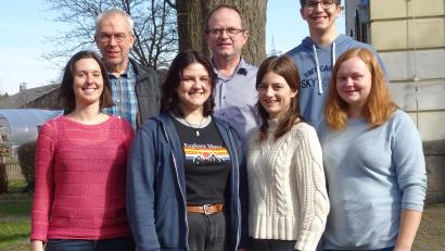 Bild: Bezirksposaunenchor/exb
Der neu gewählte Vorstand des Bezirksposaunenchores. Von links: Anna Krapf, Hans-Peter Pauckstadt-Künkler, Christiane Bayer, Richard Riedel, Andrea Rupprecht, Matthias Knodt und Ingrid Janner.