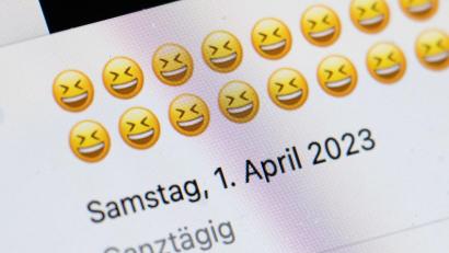 Bild: Sebastian Gollnow/dpa
In Zeiten von sozialen Medien und Zoom-Konferenzen hat es der Aprilscherz zunehmend schwer.