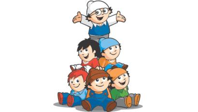 Bild: --/ZDF/NFP/dpa
Die sechs Mainzelmännchen des ZDF in aktueller Form.