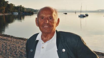 Archivbild: bk
Anton Fichtl, der älteste Kaltenbrunner, starb mit 100 Jahren.