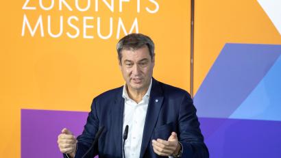 Bild: Daniel Karmann
Markus Söder, damals noch Staatsminister für Finanzen, war 2015 laut U-Ausschuss federführend bei dem Projekt "Zukunftsmuseum" in Nürnberg.