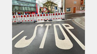 Bild: Gabi Schönberger
Sperrung Schillerstraße/Luitpoldstraße Weiden