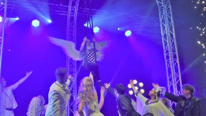 Bild: rgr
Die Fantasy-Reise in der Stadthalle begeistert das Publikum.