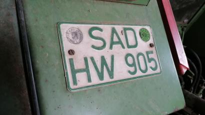 Bild: wrl
Rund die Hälfte der zugelassenen land- und forstwirtschaftlichen Fahrzeuge im Landkreis Schwandorf haben ein grünes Kennzeichen.