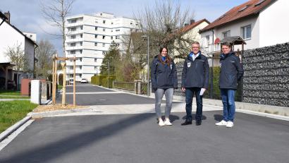 Bild: szl
Die Beethovenstraße wurde für 312.000 Euro saniert. Auch Kanal- und Wasserleitungen wurden erneuert.