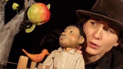 Bild: Susi Claus/exb
Susi Claus bringt Janoschs "Apfelmännchen" ins Stadttheater.