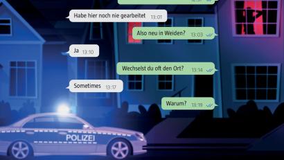 Grafik: Fröhler, Laura; Bilder: Adobe Stock
Über Wochen hat Oberpfalz-Medien mit Sexarbeiterinnen in Weiden gechattet und die Kommunikation ausgewertet. Die Frauen sind über Portale mit Sexanzeigen erreichbar.