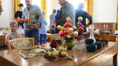 Bild: Kunz
Riesenandrang herrschte beim Klosterflohmarkt in der Luitpoldstraße.