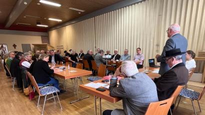 Bild: Peter Morsbach/exb
Zu seiner Mitgliederversammlung traf sich der Oberpfälzer Kulturbund in Schwarzenfeld..