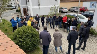 Bild: Gemeinde Kastl bei Kemnath/exb
Die Gemeinde Kastl hatte zum ersten Ortsspaziergang im Rahmen des ISEK eingeladen.