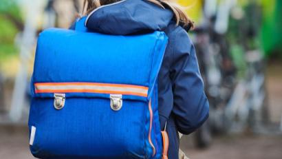 Symbolbild: Annette Riedl/dpa
Viele Eltern bringen ihre Kinder aus Angst morgens zur Schule und holen sie später wieder ab.