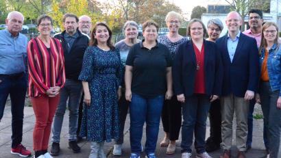 Bild: Kunz
Die neue Vorstandschaft des neuen SPD-Ortsvereins Mitte.