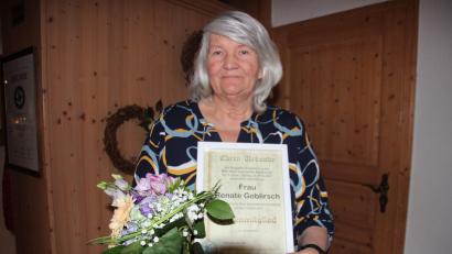 Bild: kro
Renate Goblirsch wurde auf einstimmigen Beschluss zum Ehrenmitglied ernannt. Der BVS-Reha-Sportverein würdigte damit ihr jahrelanges Engagement.