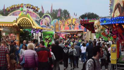 Archivbild: Kunz
Zum ersten Mal seit 2019 findet in Weiden wieder das Volksfest statt.