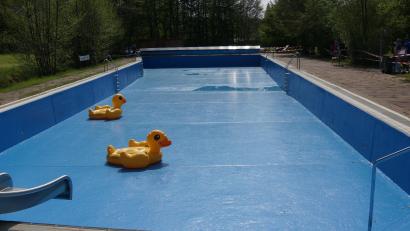 Bild: sre
Das Freibad Etzelwang öffnet, so wie es wettertechnisch aussieht, am 21. Mai.