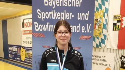 Bild: Michael Segerer/exb
Julia Feit von FEB Amberg war bei der "Bayerischen" der U18 erfolgreich.