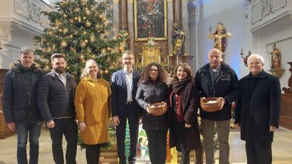 Bild: Stefan Pix/exb
Beim MUT-Konzert in St. Georg in Neustadt kamen 1410 Euro für die Tafel zusammen.