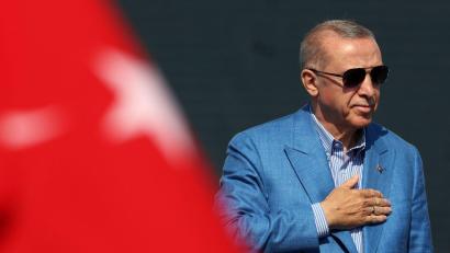 Bild: Turkish Presidency/XinHua/dpa
Erdogan gewinnt Präsidentschaftswahl in Türkei
