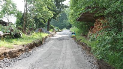 Bild: pi
Im Bereich Steinbach erfolgt ein Vollausbau.