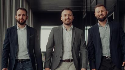 Bild: bey
Martin Schmidt, Nico Maes und Julien Gall.