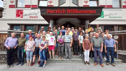 Bild: tok
Die Reisegruppe des Waldvereins Püchersreuth.