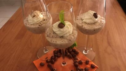 Bild: Michael Schiffer
Schön angerichtet ist dieser herbstliche Pudding auch was für das Auge.