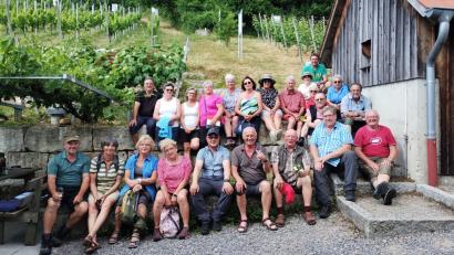 Bild: FGV Nagel/exb
Die Wandergruppe des Fichtelgebirgsvereins war drei Tage lang unterwegs.