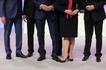 Bild: Oliver Berg/dpa
Derzeit bestehe der Landtag nur zu 27 Prozent aus Frauen. Der Grünen Fraktionschefin Katharina Schulze ist das zu wenig.