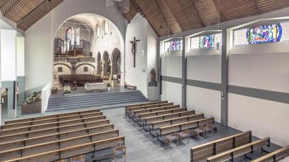 Bild: Architekturbüro Steidl/exb
Bei den Architektouren kann das Sanierungsprojekt Stadtpfarrkirche besichtigt werden.