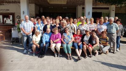 Bild: Silvia Karl/exb
Die "Reiselustigen" aus Eslarn genießen für drei Tage Kärnten.