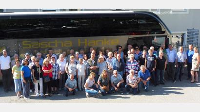 Bild: abi
Rund 60 Teilnehmer genossen die Reise des Siedler- und Eigenheimervereins Waldershof.