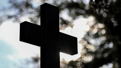 Bild: Patrick Pleul
In Moosbach wurde Richard Götzfried zu Grabe getragen.