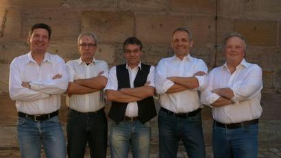 Bild: Stadt Neustadt/WN/exb
Die Pfarrersband „Church Pistols“ ist bei den Sommerserenaden am 29. Juni in der Freizeitanlage Neustadt/WN zu hören