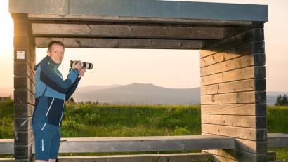 Bild: Matthias Kunz/exb
Matthias Kunz ist für seine Natur- und Landschaftsfotos oft früh unterwegs.