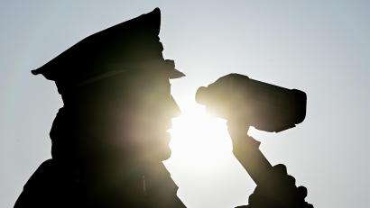 Symbolbild: Patrick Pleul/dpa
Die Polizei führte bei Pullenreuth Geschwindigkeitsmessungen durch.