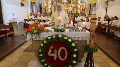 Bild: rgl
40jähriges Priesterjubiläum von Pfarrer Arnold Pirner