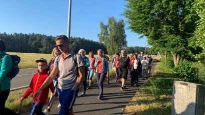 Bild: Manfred Scharf/exb
40. Wallfahrt der Kolpingsfamilie Ursensollen