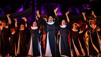 Bild: Miedl/Luisenburg-Festspiele/exb
Das Musical "Sister Act" begeistert auch in diesem Jahr bei den Luisenburg-Festspielen.