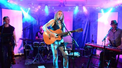 Bild: Kunz
Hannes & Friends auf der Live-Stage.