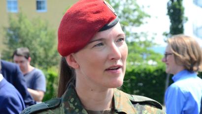 Bild: Kunz
Oberstleutnant Hekja Marlen Werner.