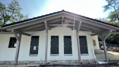 Bild: Tietz
Für den neuen Kiosk im Wild- und Freizeitpark Höllohe vergab der Landkreis-Bauausschuss mehrere Aufträge.